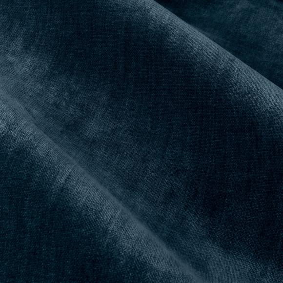 Yard Heavy Chenille Pencil Pleated Curtains Navy
