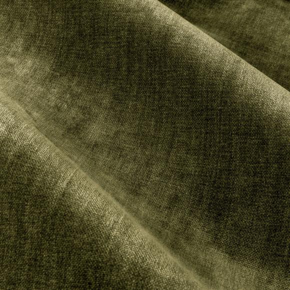 Yard Heavy Chenille Blackout Pencil Pleated Curtains Olive