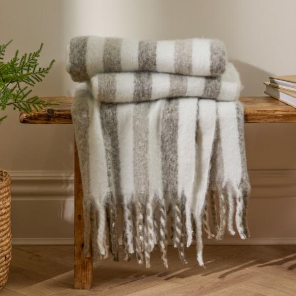 Wylder Beechwood Throw Heath