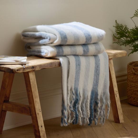 Wylder Beechwood Throw Sky Blue