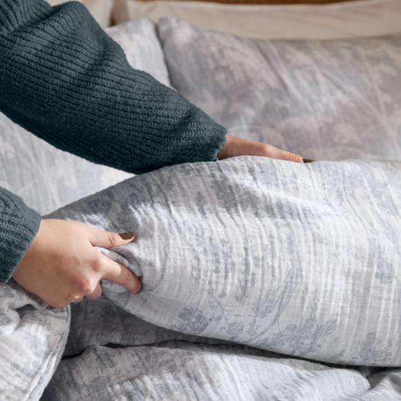 Voyage Maison Braeflower Chambray Duvet Cover Set
