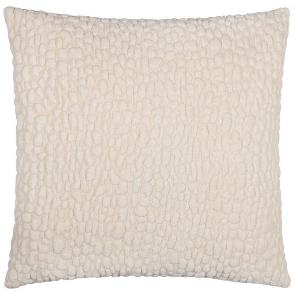 Yard Pebble Textured Chenille Cushion Natural