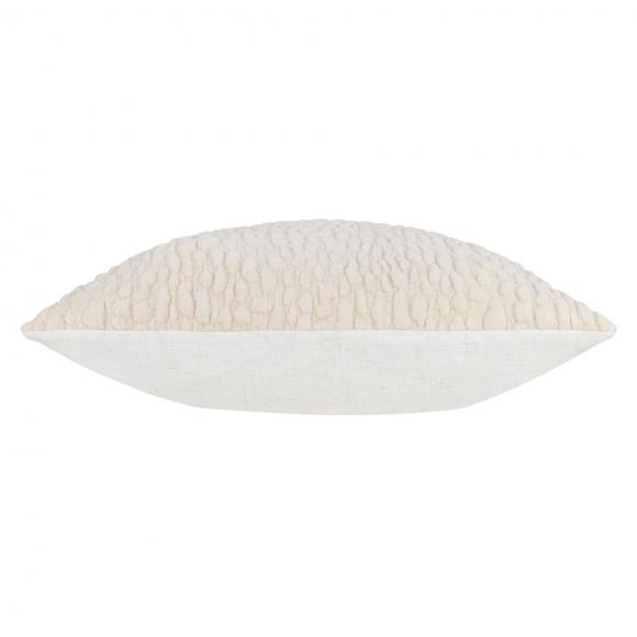 Yard Pebble Textured Chenille Cushion Natural