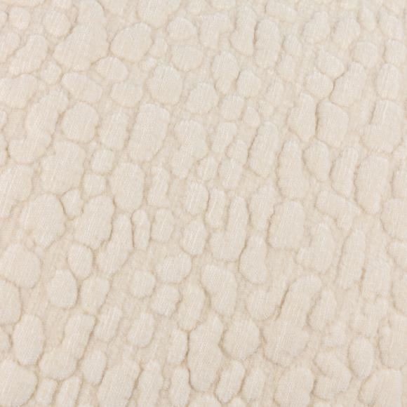 Yard Pebble Textured Chenille Cushion Natural