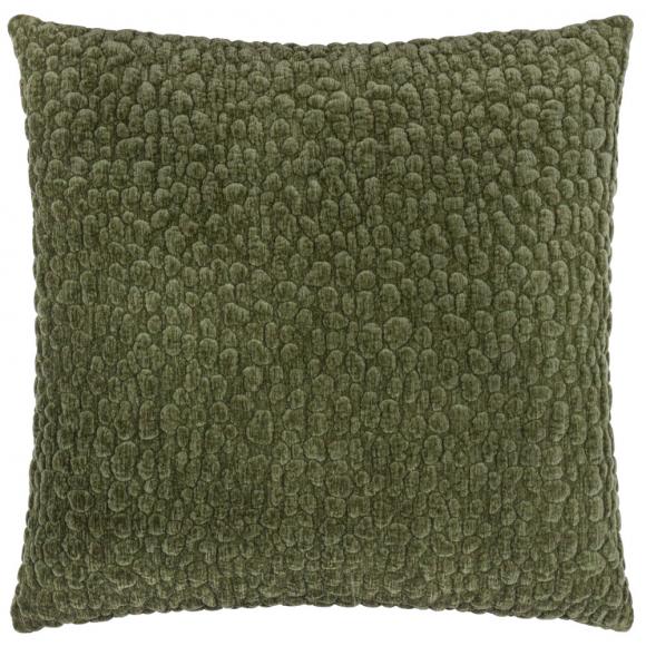 Yard Pebble Textured Chenille Cushion Lichen