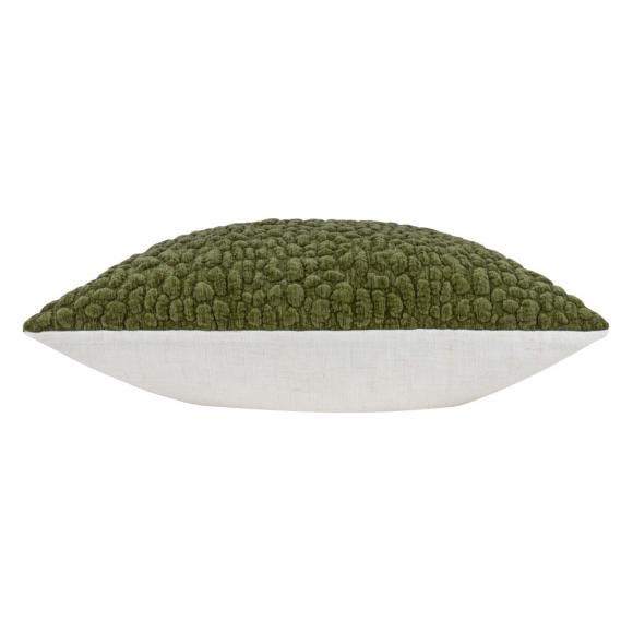 Yard Pebble Textured Chenille Cushion Lichen