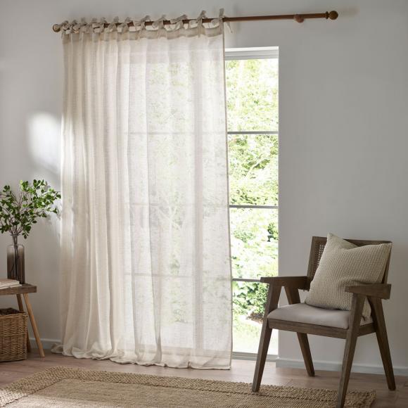 Yard Nimbus Tie Top Sheer Panel Natural