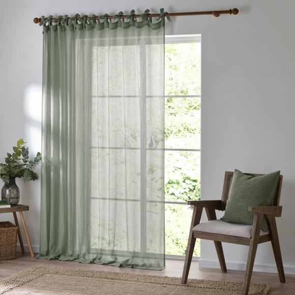 Yard Nimbus Tie Top Sheer Panel Eucalyptus