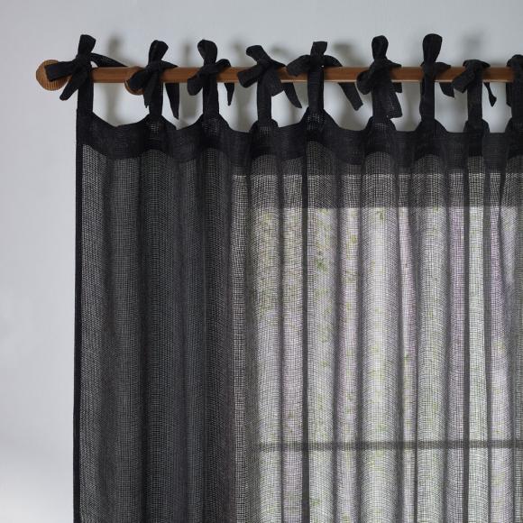 Yard Nimbus Tie Top Sheer Panel Black
