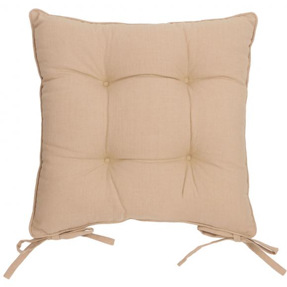 Yard Slub Cotton Pack of 2 Seat Pads Linen