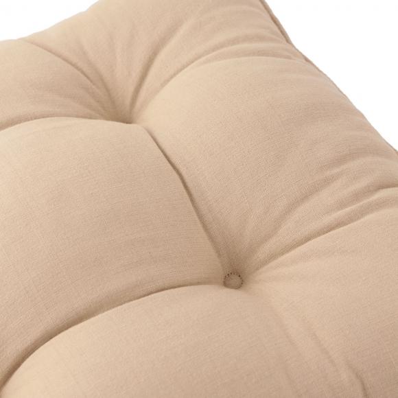 Yard Slub Cotton Pack of 2 Seat Pads Linen