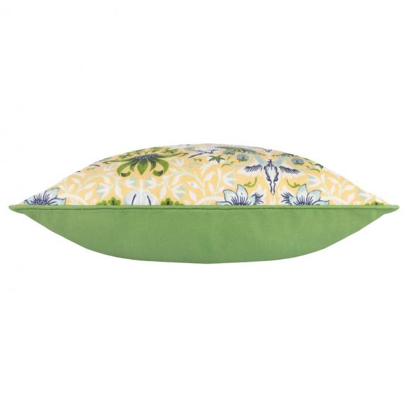 The Original Morris & Co Strawberry Thief Outdoor Cushion Sunflower