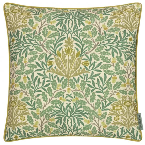 The Original Morris & Co Acorn Outdoor Cushion Sage / Sunflower