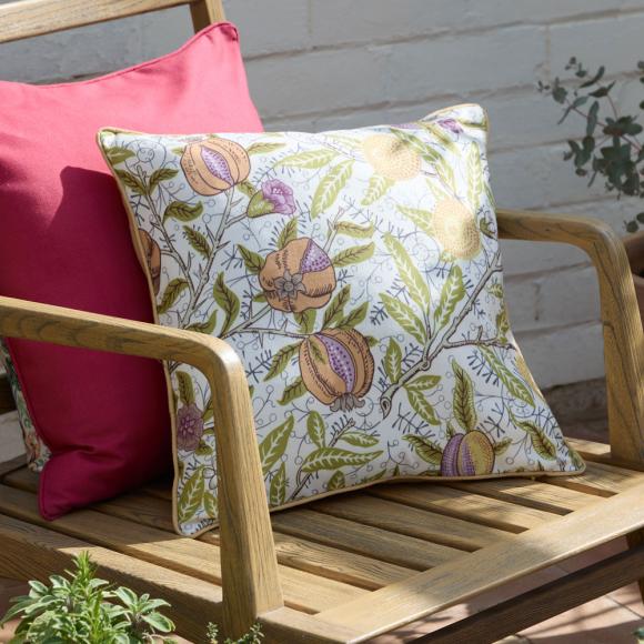 The Original Morris & Co Fruits Outdoor Cushion Lemon / Lime