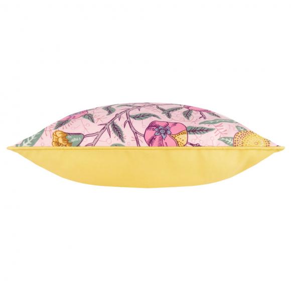The Original Morris & Co Fruits Outdoor Cushion Blush Pink / Lemon