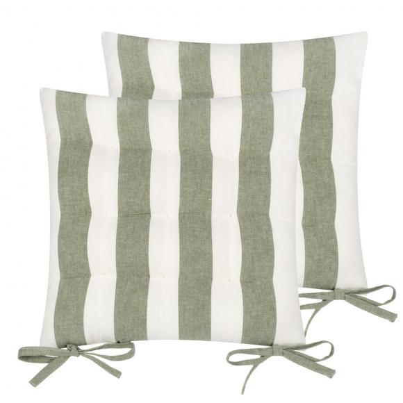 Yard Hayle Pack of 2 Seat Pads Moss
