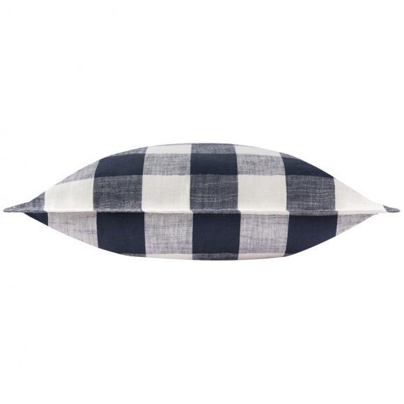 Yard Chesil Check Outdoor Filled Cushion Navy