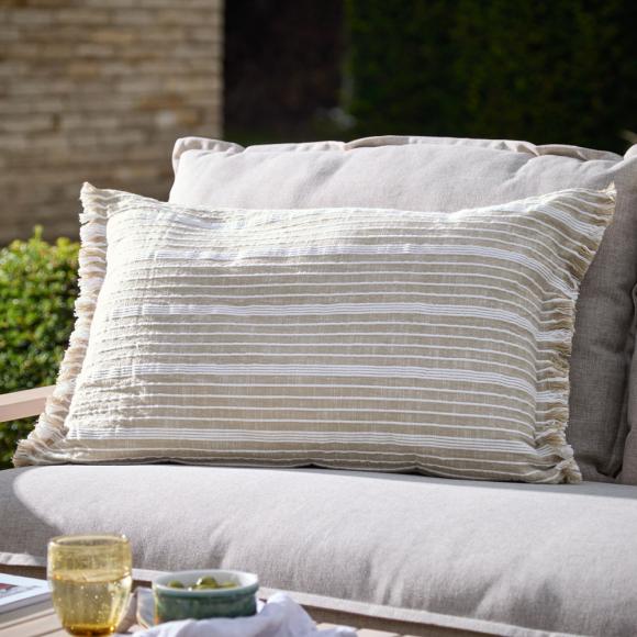 Yard Tide Outdoor Filled Cushion Natural