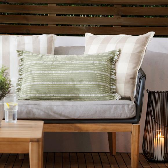 Yard Tide Outdoor Filled Cushion Moss