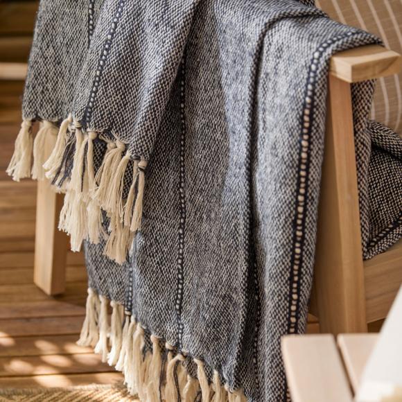 Yard Hedon Outdoor Throw Navy