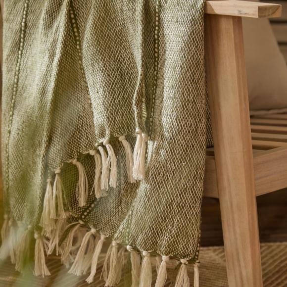 Yard Hedon Outdoor Throw Moss