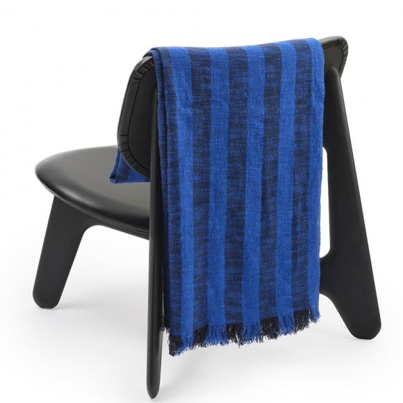 Tom Dixon Band Throw Blue & Black