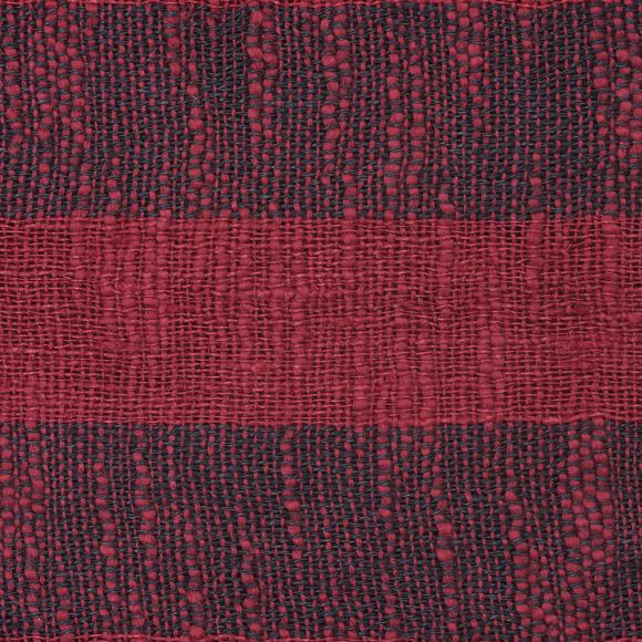 Tom Dixon Band Throw Burgundy & Black