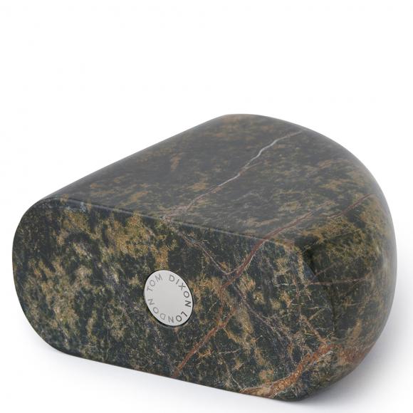 Tom Dixon Boulder Stem Vase Green Marble