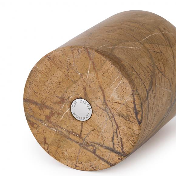 Tom Dixon Boulder Wide Vase Gold Marble