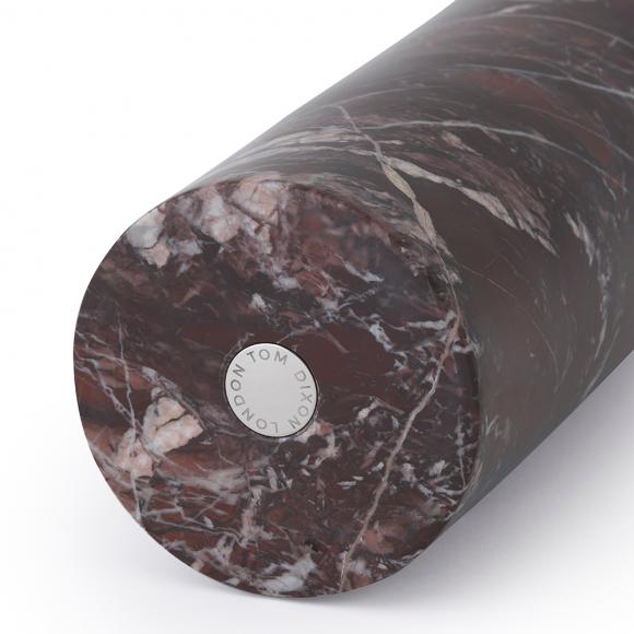Tom Dixon Boulder Tall Vase Red Marble