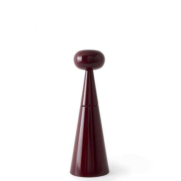 Tom Dixon Mill Burgundy Salt or Pepper Grinder