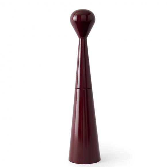 Tom Dixon Mill Burgundy Salt or Pepper Grinder