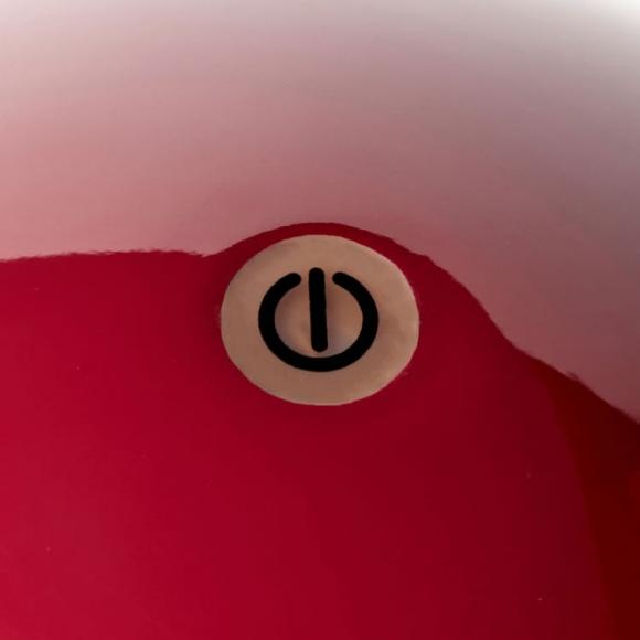 Addison Ross Rechargeable Bobbin LED Portable Lamp Cherry