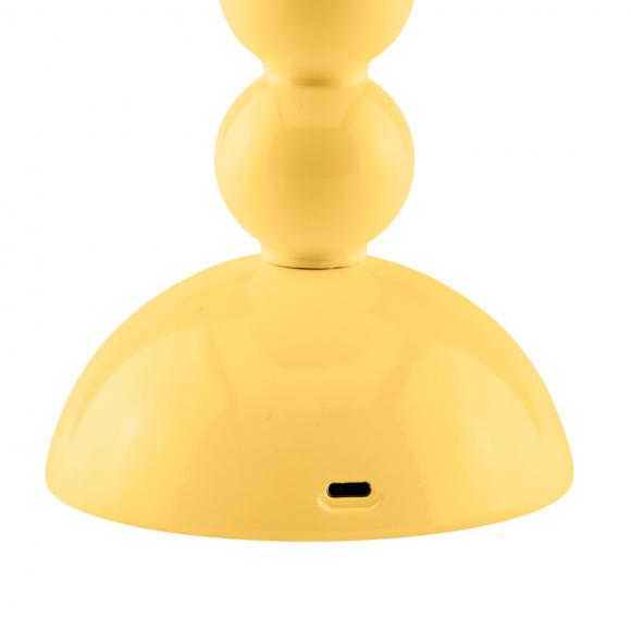 Addison Ross Rechargeable Bobbin LED Portable Lamp Buttermilk