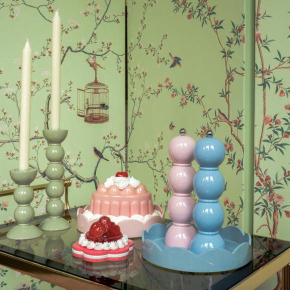 Addison Ross Bobbin Cherry Candle Stick 24cm
