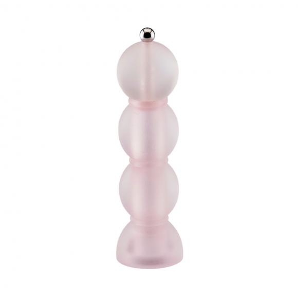 Addison Ross Bobbin Salt or Pepper Grinder Frosty Pale Pink