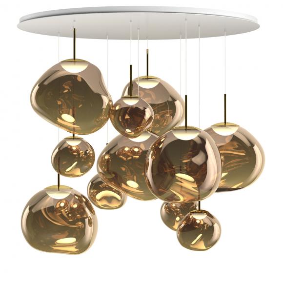 Tom Dixon Melt LED Pendant System MEGA Bronze