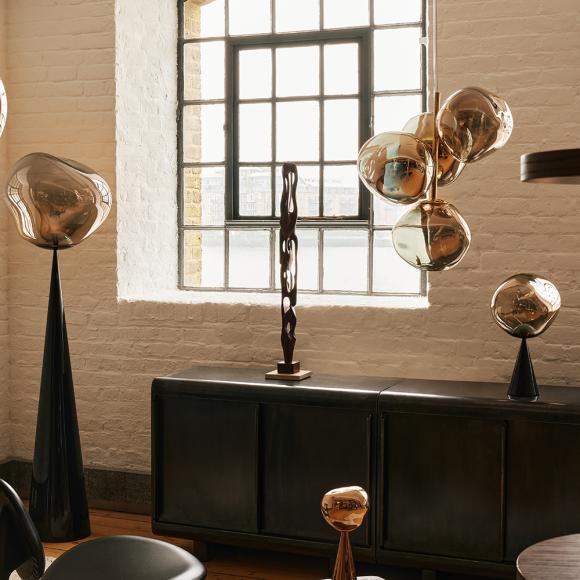 Tom Dixon Melt Cone Fat LED Table Light Bronze