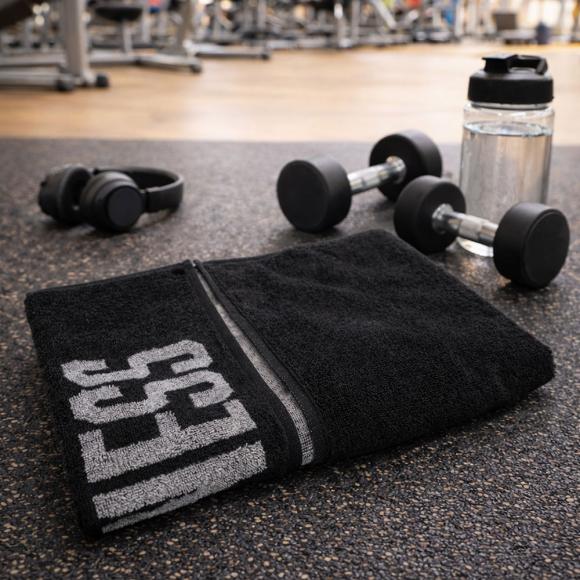 Cawo Fitness Towel Metal