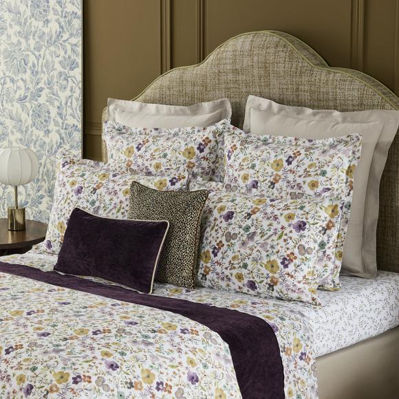 Yves Delorme Fleurs Bed Cover