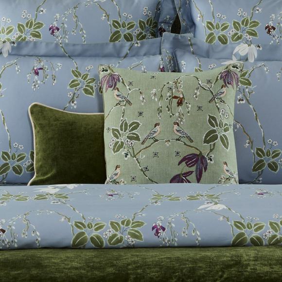 Yves Delorme Rameau Cushion Cover Amande