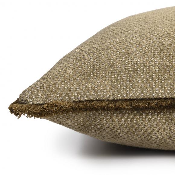 Yves Delorme Aura Cushion Cover Kaki