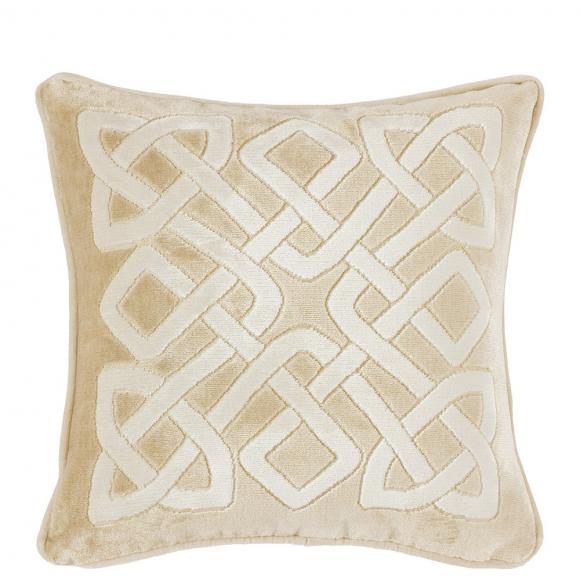 Yves Delorme Entrelac Dune Cushion Cover 