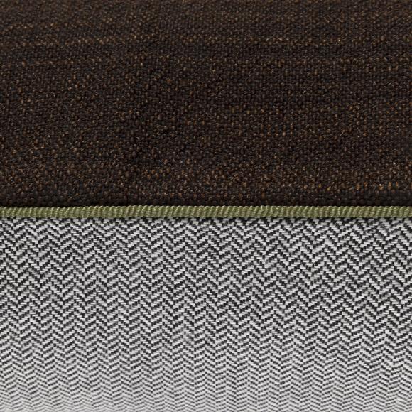 Yves Delorme Octavio Cushion Cover Moka