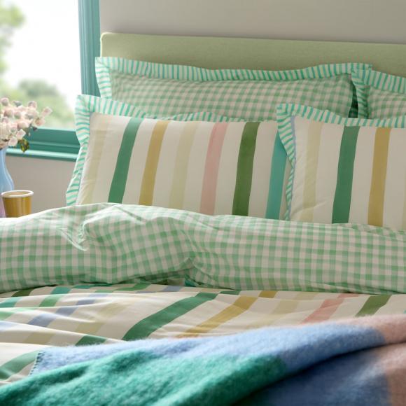 Bluebellgray Sunday Stripe Botanical Greens