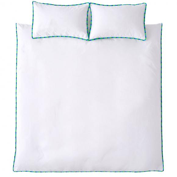 Designers Guild Burlington Fringe Cobalt Blue Duvet Cover Set