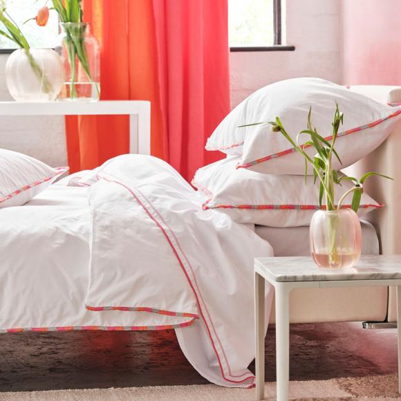 Designers Guild Burlington Fringe Fuchsia Pink Duvet Cover Set