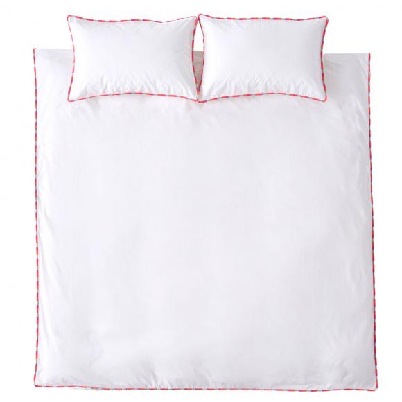 Designers Guild Burlington Fringe Fuchsia Pink Duvet Cover Set