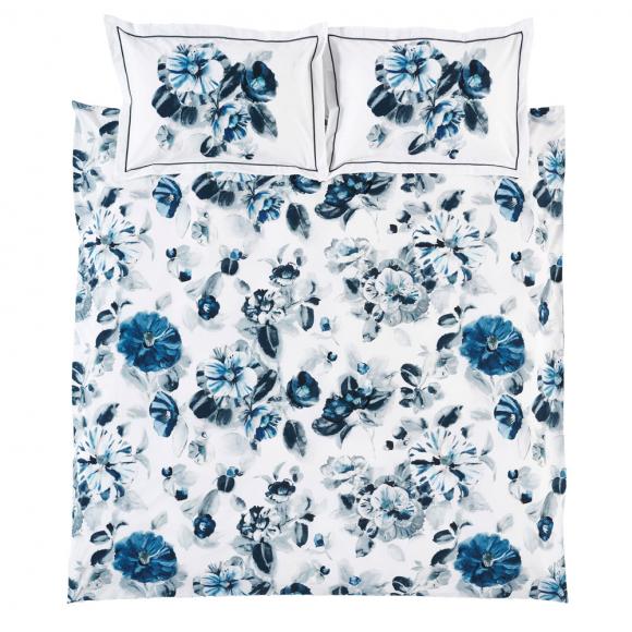 Designers Guild Indigo Flower Duvet Cover Set