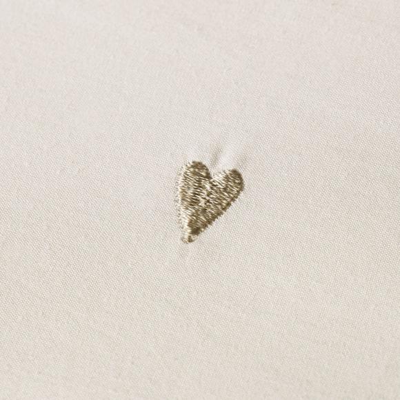 Sophie Allport Love Hearts Embroidery Duvet Cover Set